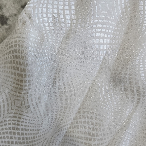 Love, Whit by Whitney Port ivory patterned single sleeve jumpsuit - Picture 12 of 12